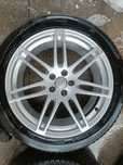 Felgi20 5*112 oryg Audi Q5 opona całoroczna 9mm 2024r kpl