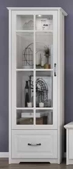 witryna biała śliczna