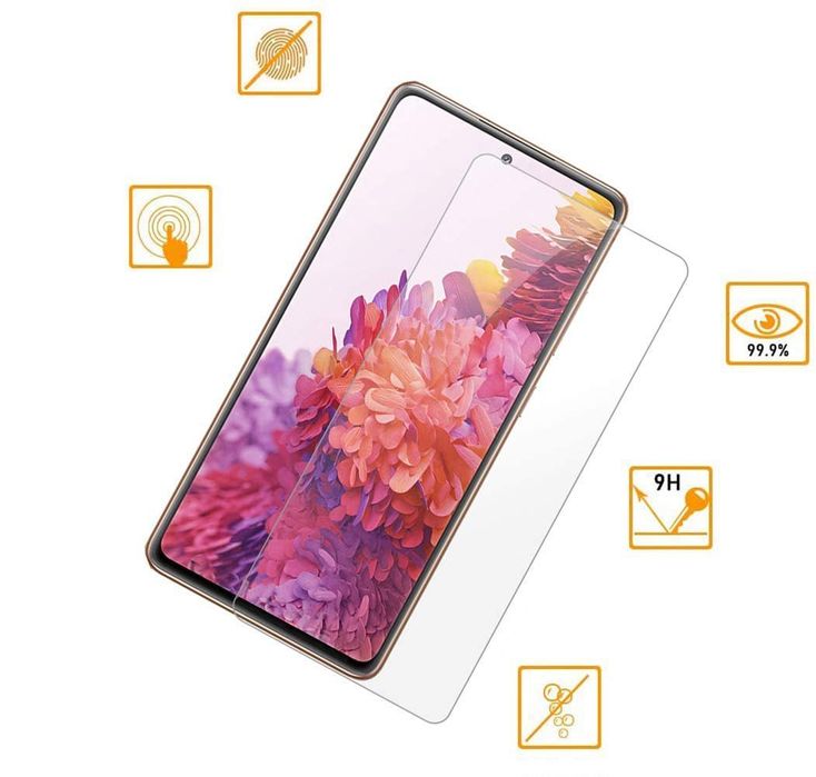 Szkło Hartowane Płaskie Do Samsung Galaxy S20 Fe