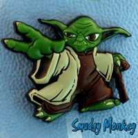 детский шарм кнопка в кросы 2008 Jibbitz Brand Star Wars Йода yoda