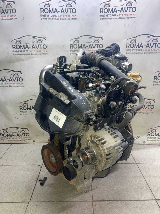 Двигун 1.5dci k9k612 Мотор Рено K9K626 Bosch Двигатель Renault k9k608