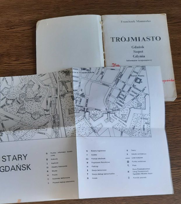 Trójmiasto Gdańsk Sopot Gdynia - informator krajoznawczy Mamuszka 1984