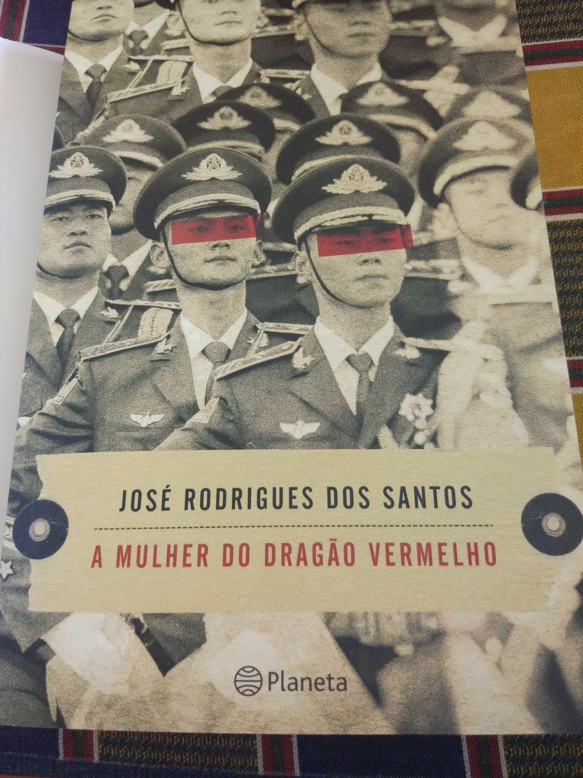 Livro novo a mulher do dragão vermelho de José Rodrigues dos Santos