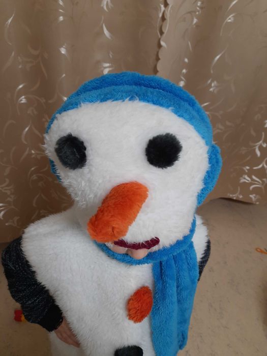 Костюм снеговика карнавальный новогодний снеговик