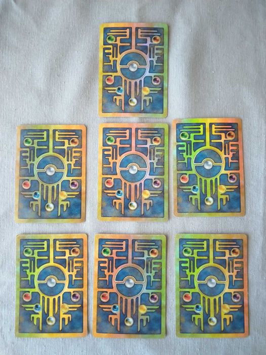 Ancient Mew Carta Promo Pokémon muito rara 7 unidades