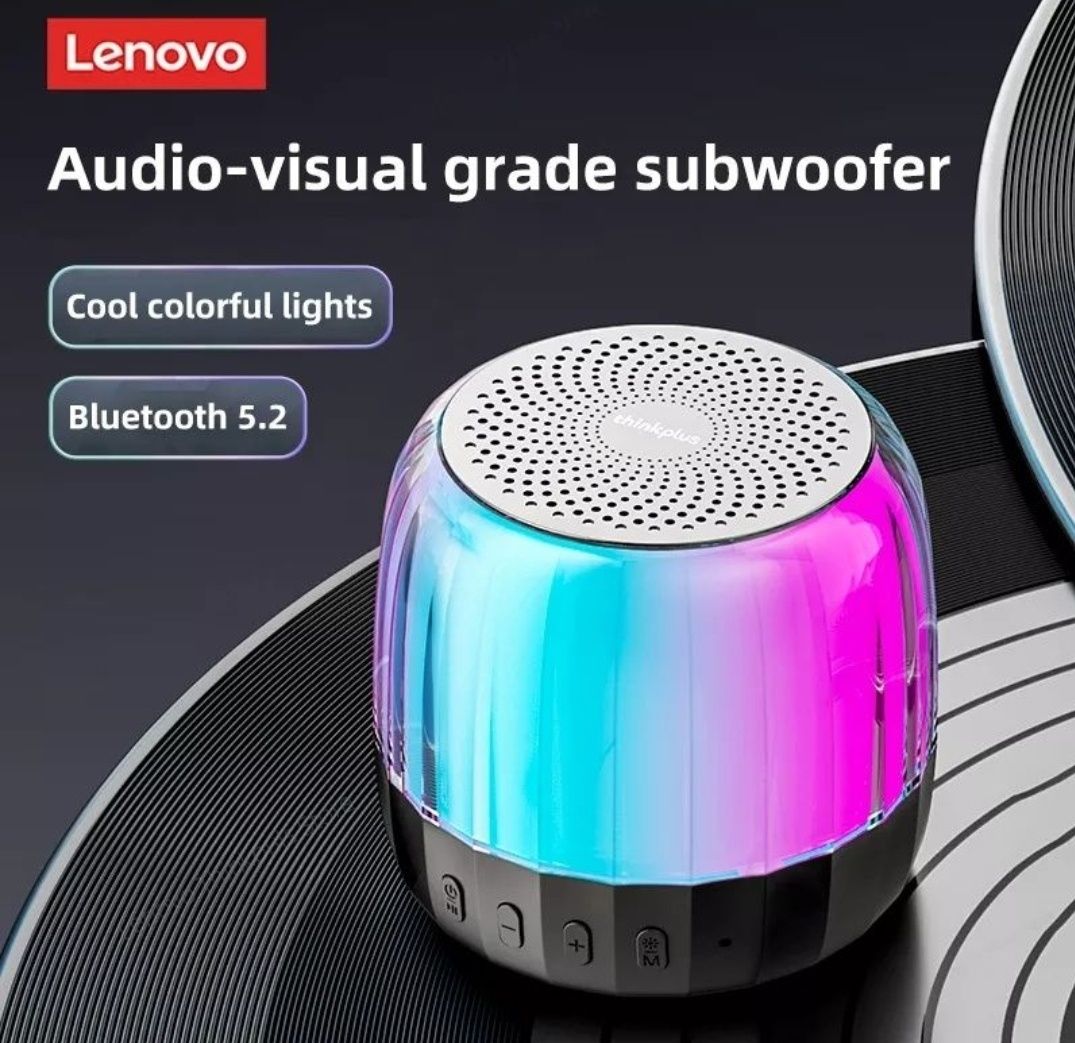 Новая Lenovo RGB колонка блютуз Bluetooth Speaker
