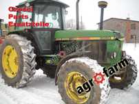 John Deere 3050 części, silnik, skrzynia biegów
