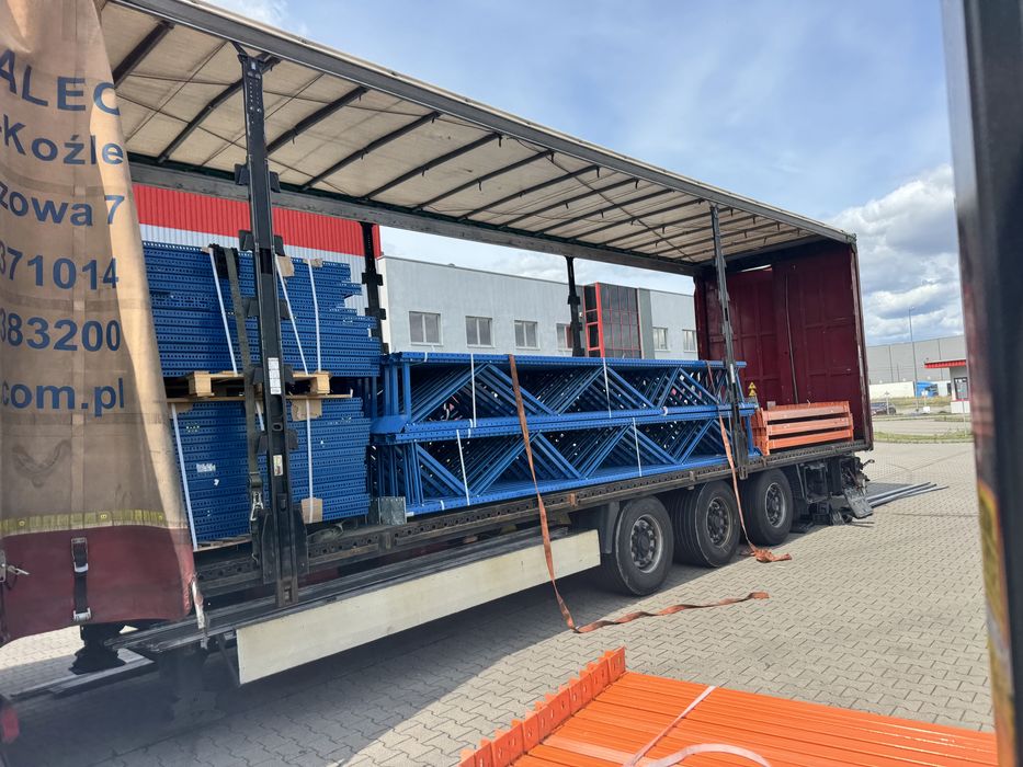 Regały magazynowe, skup sprzedaż dostepne od reki z gwarancją