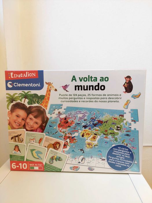 Puzzle volta ao mundo