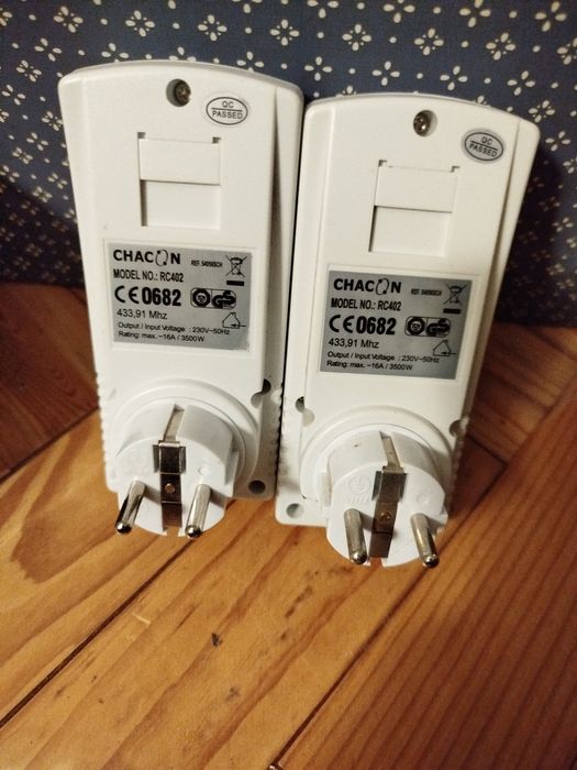 Tomadas para sistema Teach In RC402