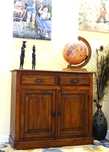 Szafka / witryna / regał kolonialny z litego drewna - AlmiDecor