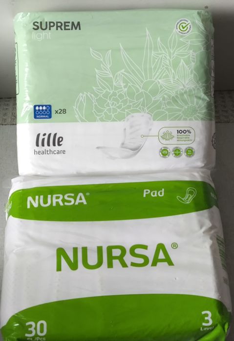 Урологічні прокладки для нетримання сечі