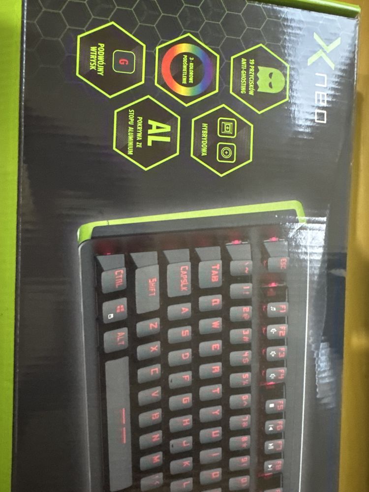 Klawiatura gamingowa Viggo Design X-Neo BST-830L