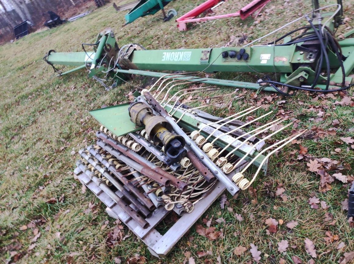 Części do zgrabiarki Krone KS Duo UNI dwu karuzelowa wszystkie części