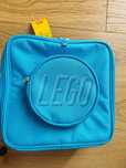 NOWY LEGO Mały plecak-klocek w kolorze średniego błękitu kostka