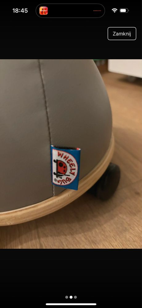 Jeździk myszka wheely bug