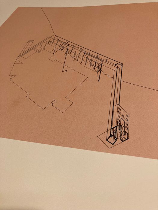 Serigrafia assinada Siza Vieira