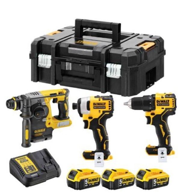 Kit dewalt baterias 18v