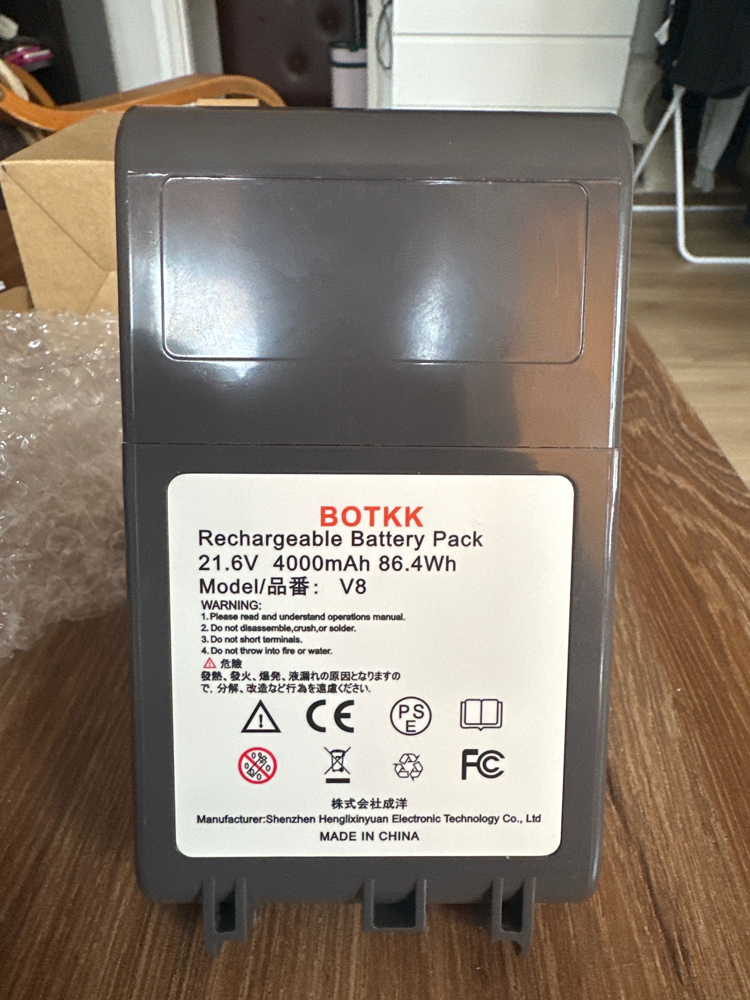 bateria BOTKK dla Dysona v8 4000