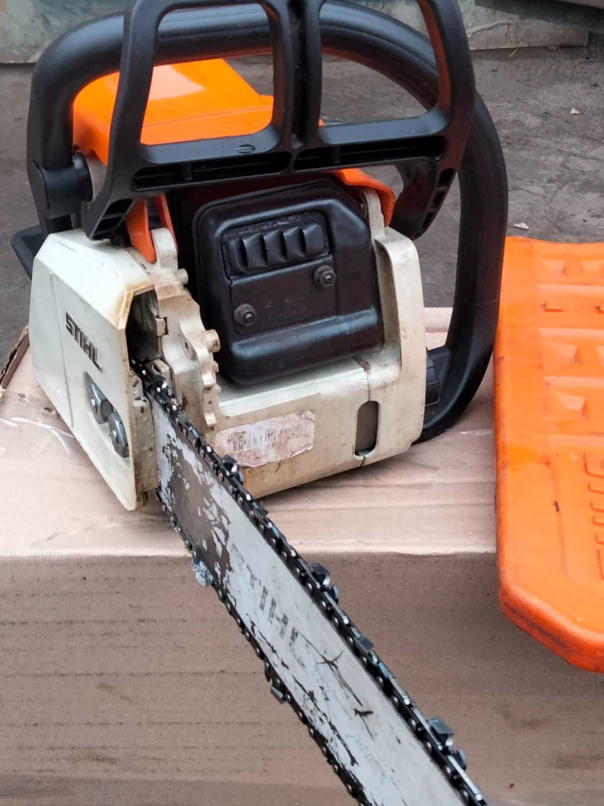 бензопила STIHL MS 180 после капремонта