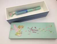 (D) długopis Disney Fairies w ozdobnym drewnianym pudełeczku
