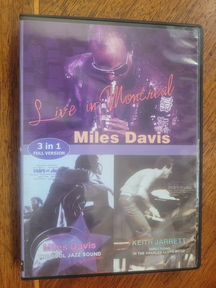 DVD M.Davis-Live in Montreal/The Cool Jazz Sound/K.Jarrett  Directions