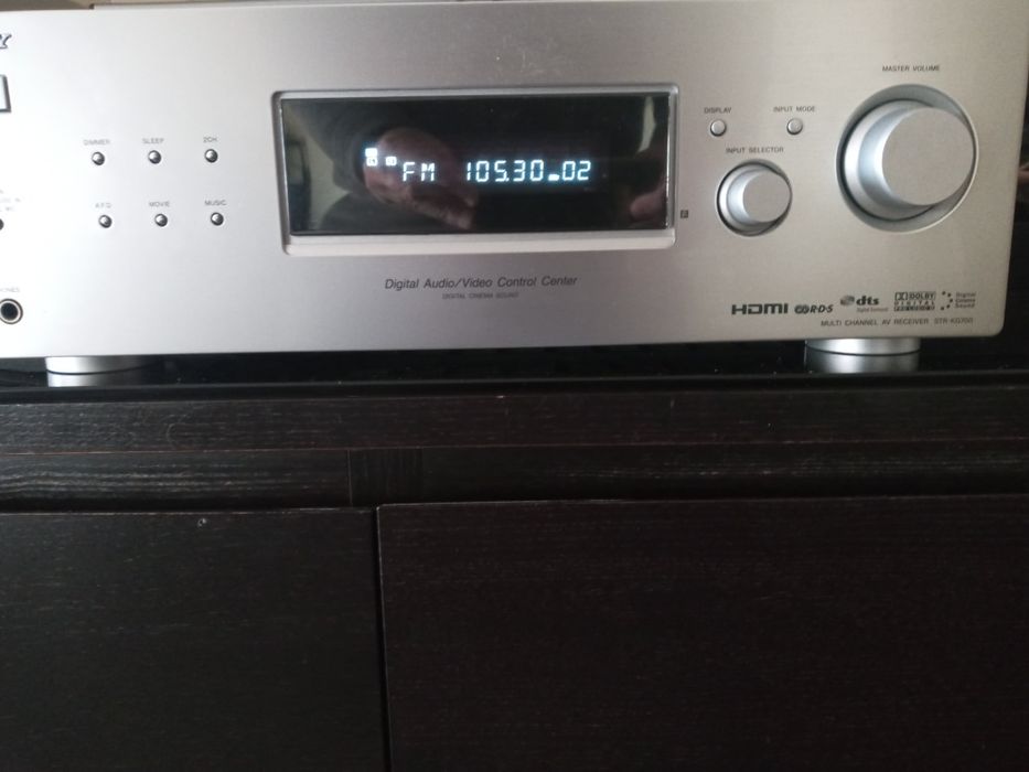Amplificador/receiver Sony str- kg700 (avaria)