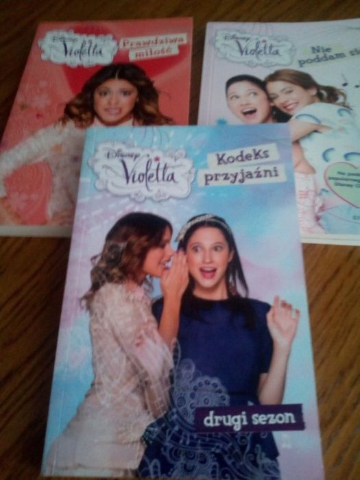 Książka Disney Violetta 3 szt