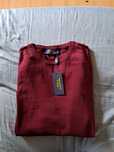 Sweter meski Ralph lauren XXL bordowy