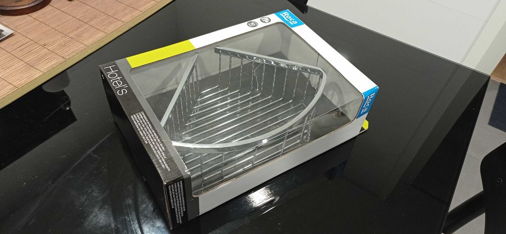 Saboneteira grelha de canto ROCA nova