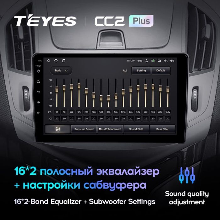Штатная магнитола Teyes CC2 Plus Chevrolet Cruze (2012-2015) Android