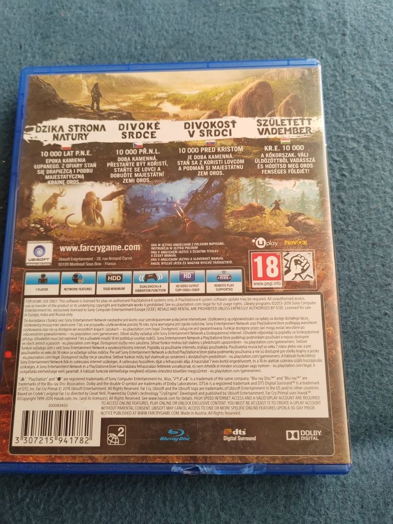 Far cry primal ps4 PlayStation 4 5 polska wersja