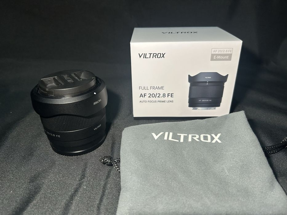 Lente Viltrox AF 20mm f/2.8 FE para Sony E-Mount com garantia