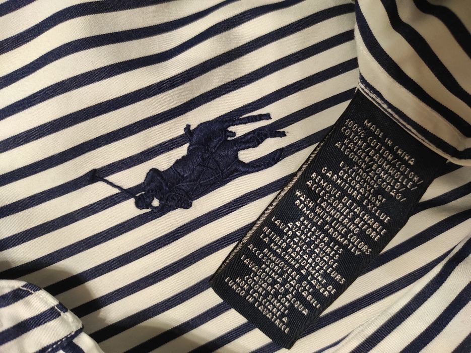 Koszula damska Ralph Lauren, duży granatowy jeździec r.34