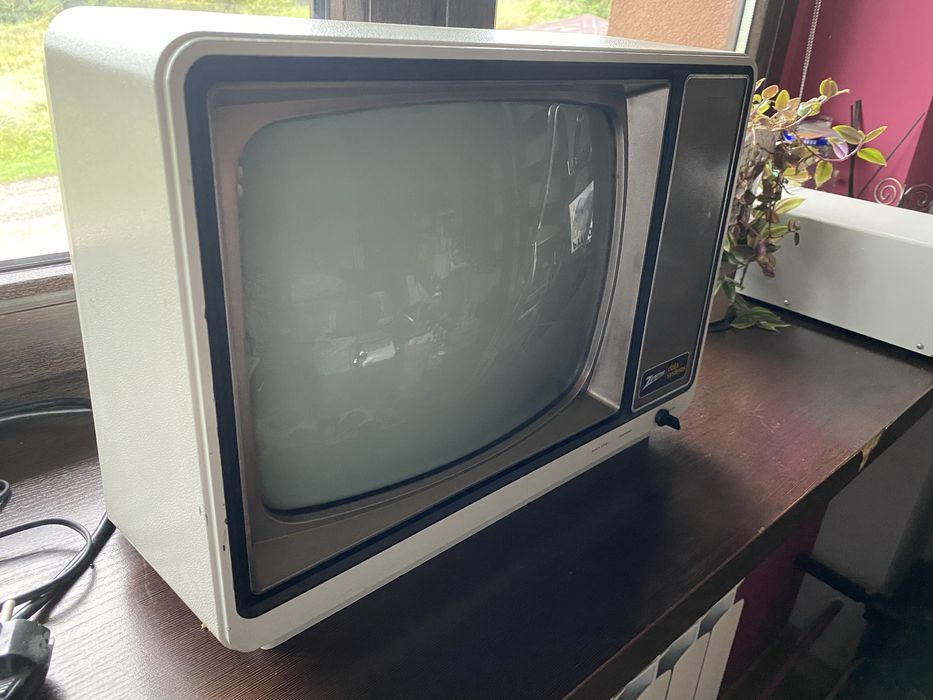 Monitor Zenith 12 cali zielony, green, ZVM-121 plus kabel Amiga, Atari