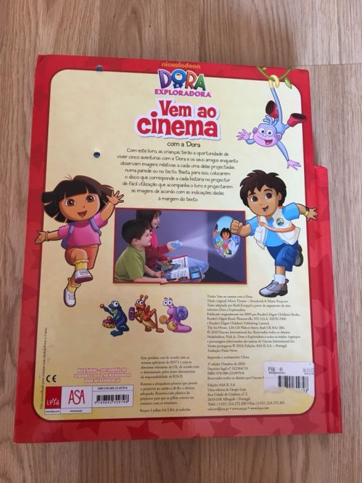 Livro Dora vem ao cinema