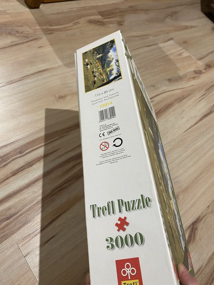 Puzzle 3000 elementów