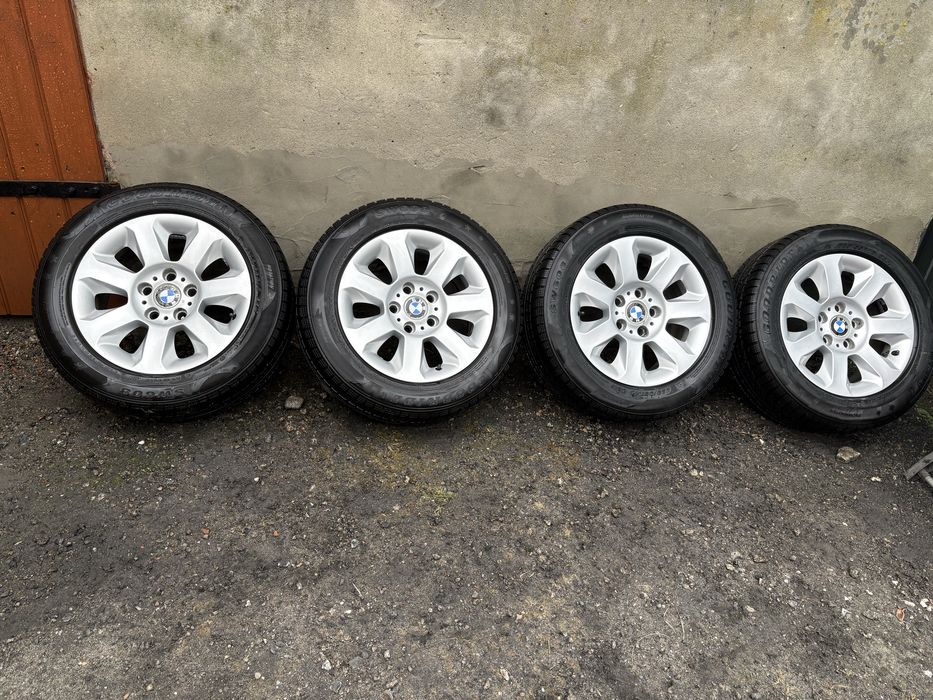 Alufelgi 5x120 z oponami zimowymi 16 BMW