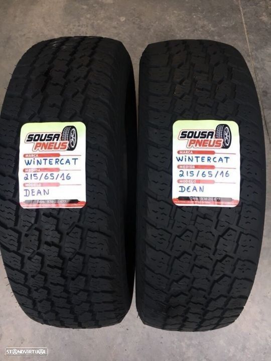 2 pneus semi novos 215/65/16 - entrega grátis