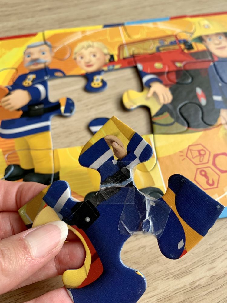 Puzzle „Strażak Sam / Fireman Sam”, Ravensburger