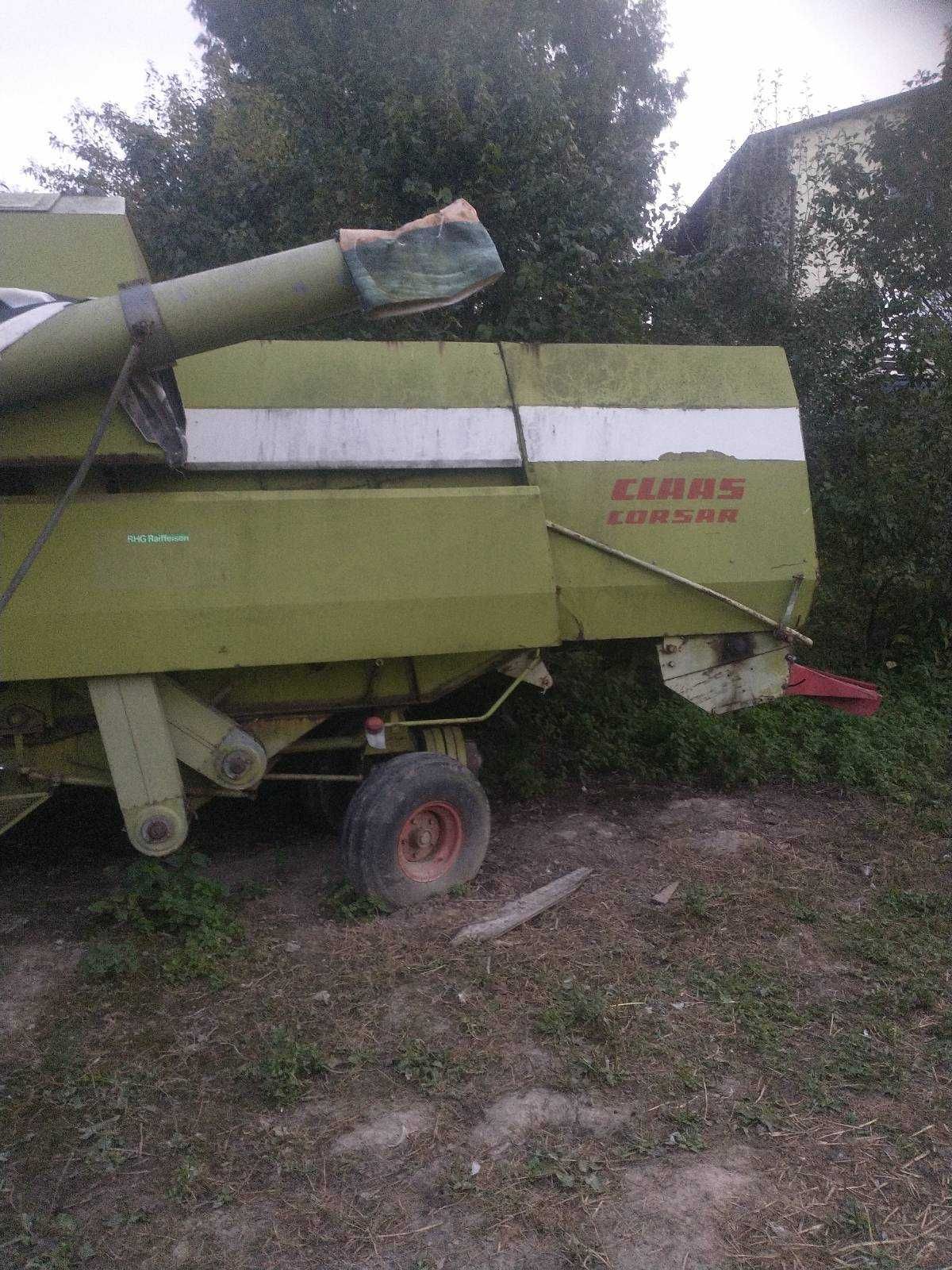 Claas Corsar z sieczkarnia