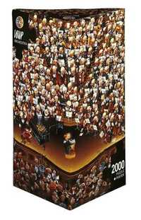 Puzzle Heye 2000 peças "Orchestra" Jean-Jaques Loup