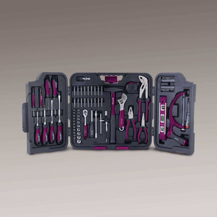 Кейс для інструментів GO-MH100 Gomag -Кейс з інструментами 90 шт ручні