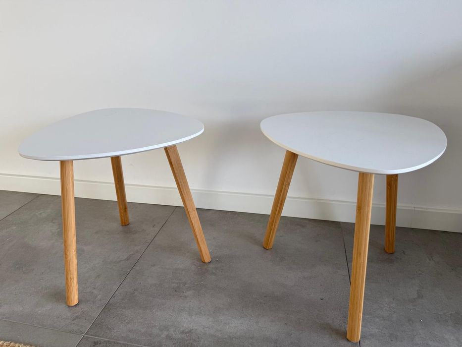 Mesa de apoio branca