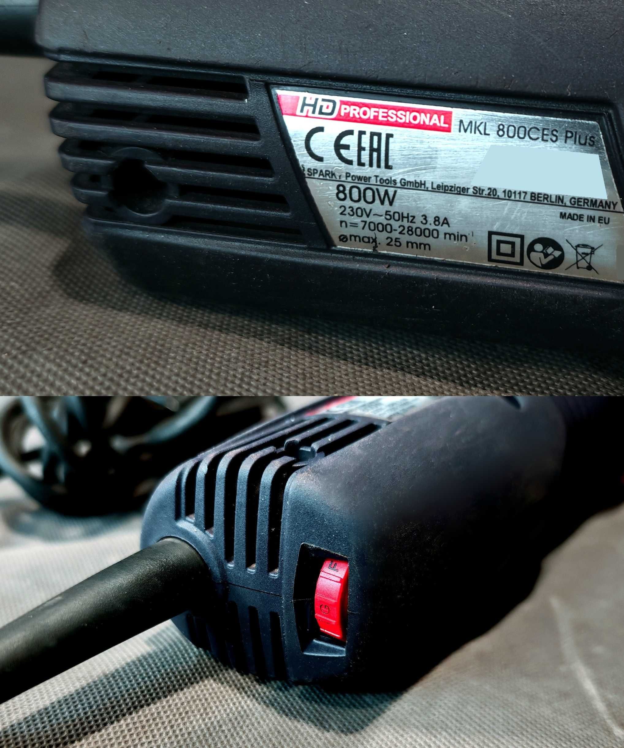 Szlifierka Prosta Dremel SPARKY MKL 800CES 800W Ger Regulacja obrotów