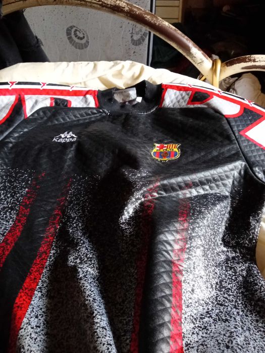 Camisola assinada Vitor Baia aquando no Barcelona