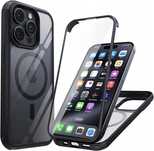 etui holidi telefon iphone 15 pro transparentny/czarny plecki opis