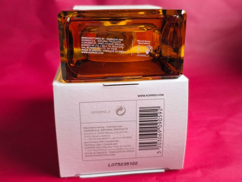 Perfumy Korres BLACK SUGAR EDT 50ml oryginał w Pudełku