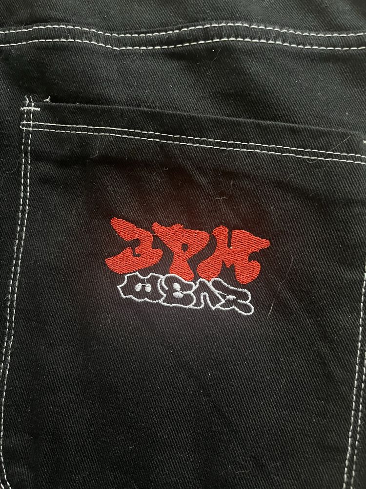 Джинсы широкие 3pm wexwear rap pants jnco sk8