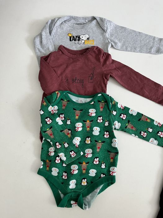 Zestaw 5 ubranek dla chłopca rozmiar 80